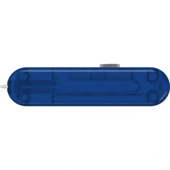 Задняя накладка для ножей VICTORINOX 58 мм пластиковая полупрозрачная синяя C.6302.T4.10